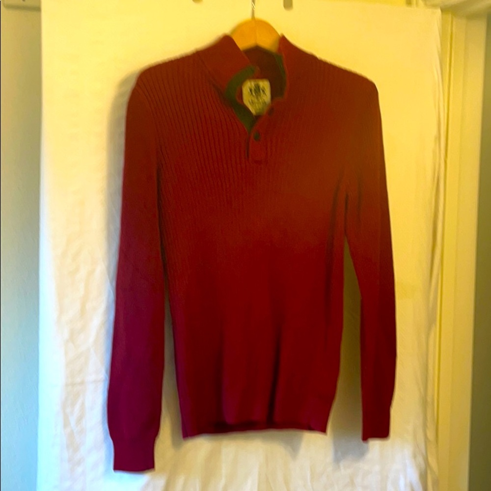 Express burgundy sweater size S/P